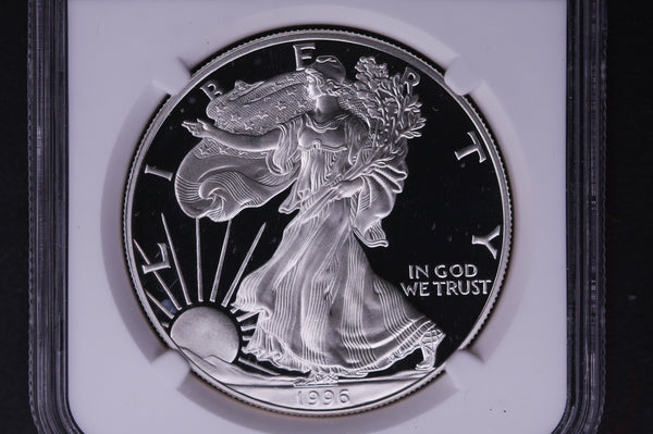 1996-P Silver Eagle $1. NGC Graded PF-69 Ultra Cameo. Store #03551