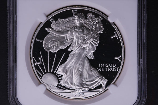 1996-P Silver Eagle $1. NGC Graded PF-69 Ultra Cameo. Store #03552