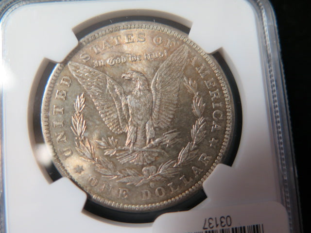 1884-O Morgan Silver Dollar, NGC Graded MS 63 UNC.  Store