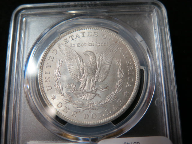 1884-O Morgan Silver Dollar, PCGS Graded MS 63 UNC.  Store