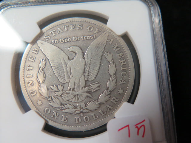 1884-S Morgan Silver Dollar, Circulated Coin VG Details Store