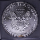 2001 Silver Eagle $1. ICG GEM B.U. WTC Ground Zero Recovered. Store