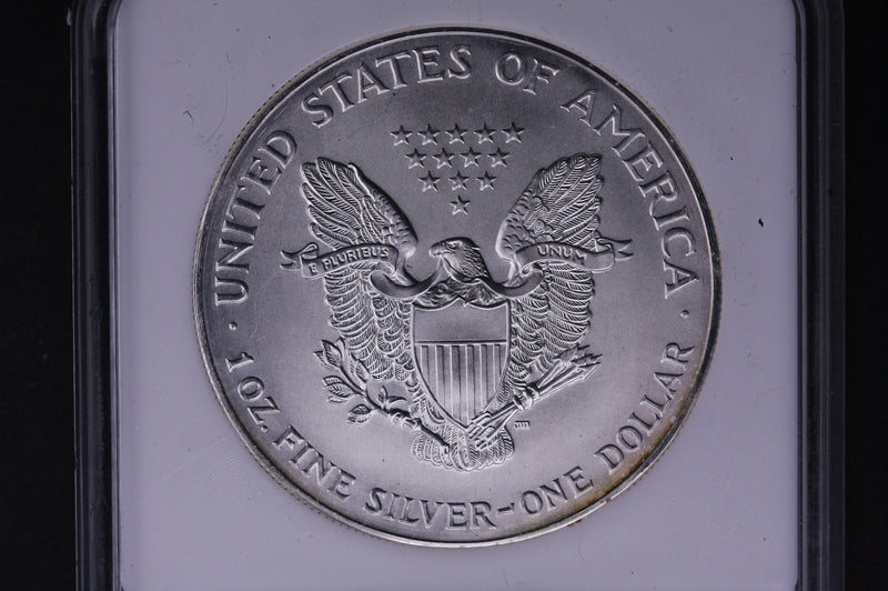2001 Silver Eagle $1. NTC - WTC Ground Zero Recovered. Store