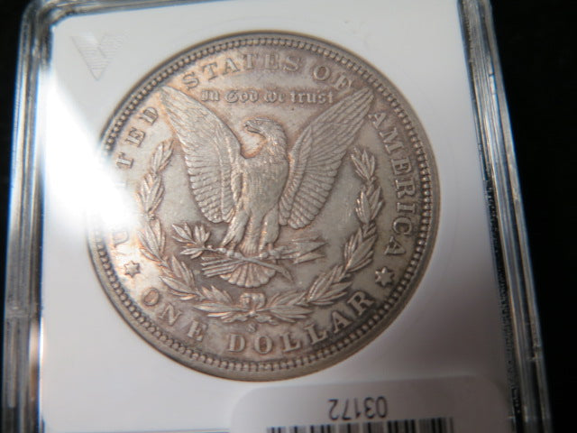 1888-S Morgan Silver Dollar, ANACS Graded MS 61.  Store #03172