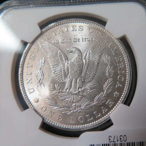 1889 Morgan Silver Dollar, NGC Graded MS 63. Uncirculated Coin, Store #DR0574.