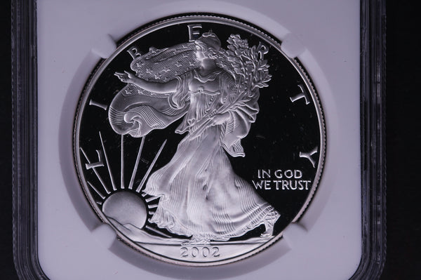 2002-W Silver Eagle $1. NGC Graded PF-69 Ultra Cameo. Store #03590