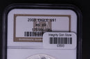 2003 Silver Eagle $1. NGC Graded MS-69 Un-Circulated. Store