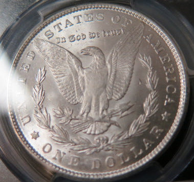 1889 Morgan Silver Dollar, PCGS MS 63. Uncirculated Coin, Store #DR0594.