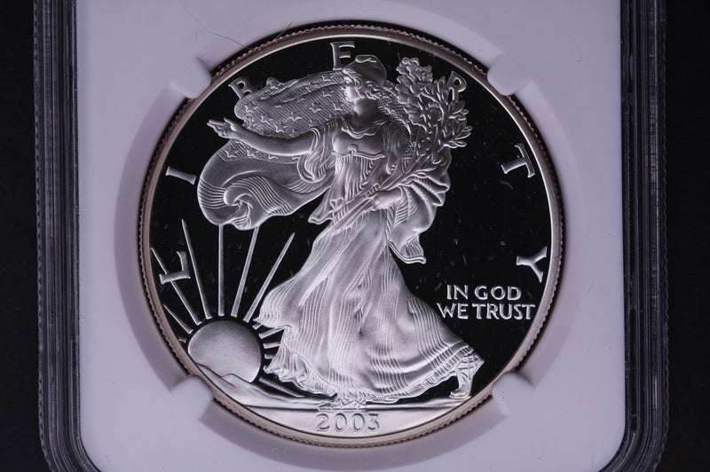 2003-W Silver Eagle $1. NGC Graded PF-69 Ultra Cameo. Store