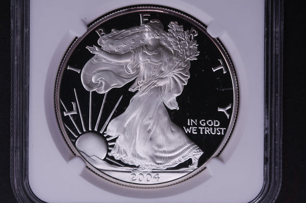2004-W Silver Eagle $1. NGC Graded PF-69 Ultra Cameo. Store #03604
