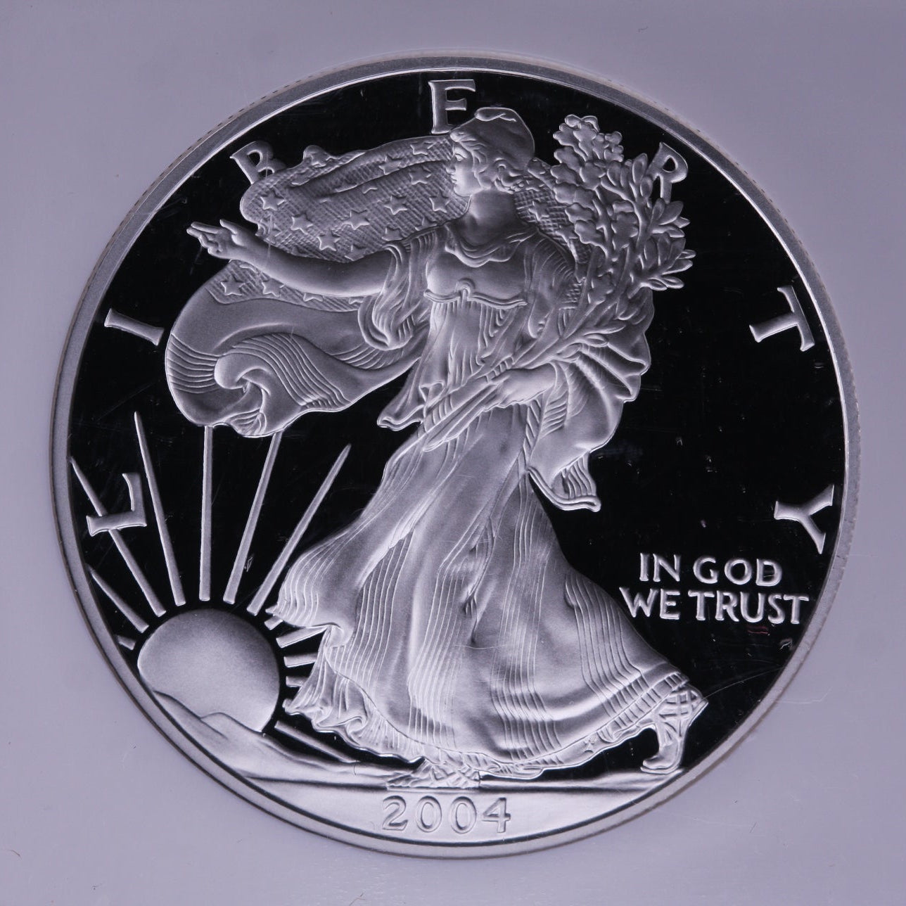 2004-W Silver Eagle $1. NGC Graded PF-69 Ultra Cameo. Store #AE0077