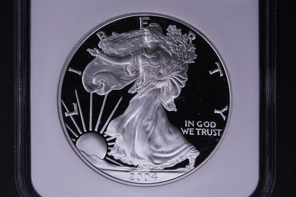 2004-W Silver Eagle $1. NGC Graded PF-69 Ultra Cameo. Store #03605