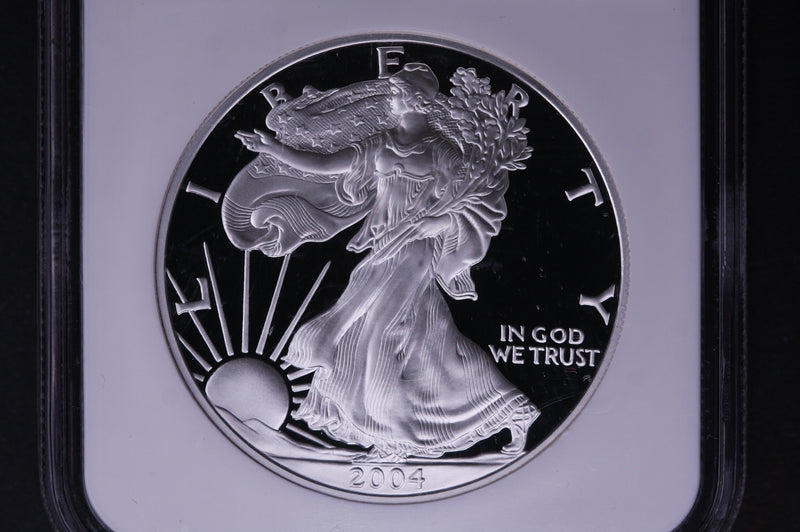 2004-W Silver Eagle $1. NGC Graded PF-69 Ultra Cameo. Store