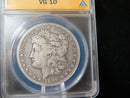 1896-S Morgan Silver Dollar, ANACS Graded VG 10.  Store