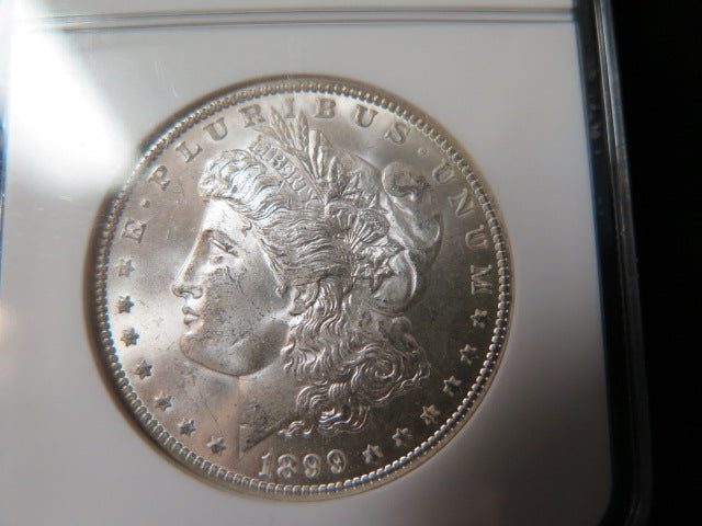 1899-O Morgan Silver Dollar, NGC Graded MS 64 UNC.  Store #03204