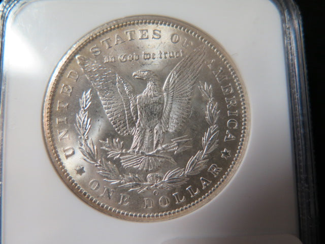 1899-O Morgan Silver Dollar, NGC Graded MS 64 UNC.  Store