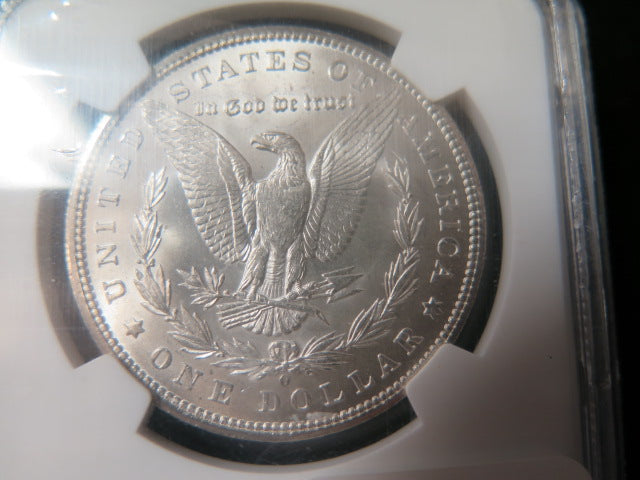 1899-O Morgan Silver Dollar, NGC Graded MS 63 UNC.  Store