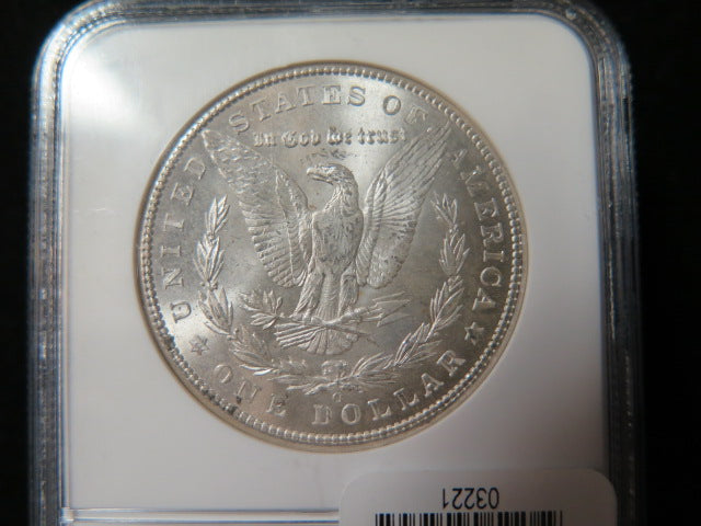 1902-0 Morgan Silver Dollar, NGC Graded MS 64 UNC.  Store