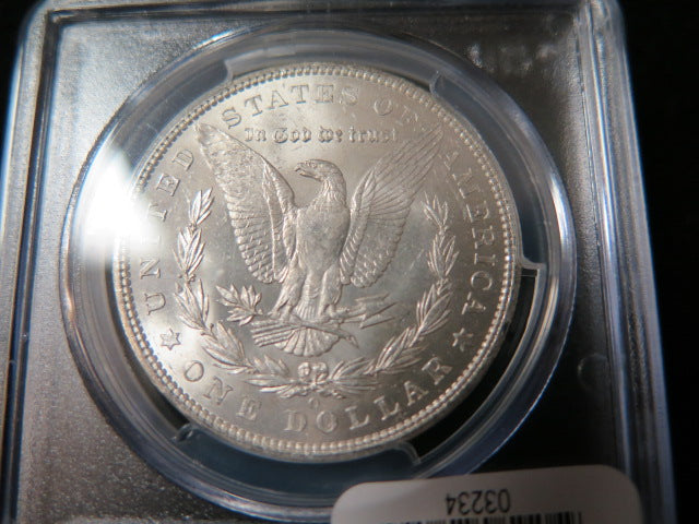 1904-O Morgan Silver Dollar, PCGS Graded MS 63 UNC.  Store #03234