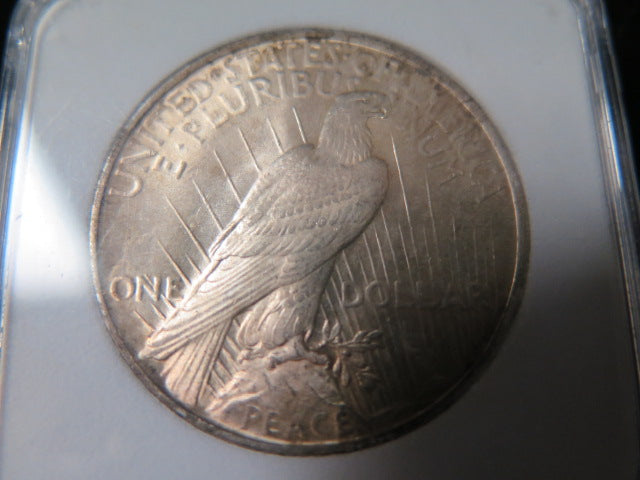 1923 Peace Silver Dollar, GEM Uncirculated Coin/Mint State. Store #DR0757