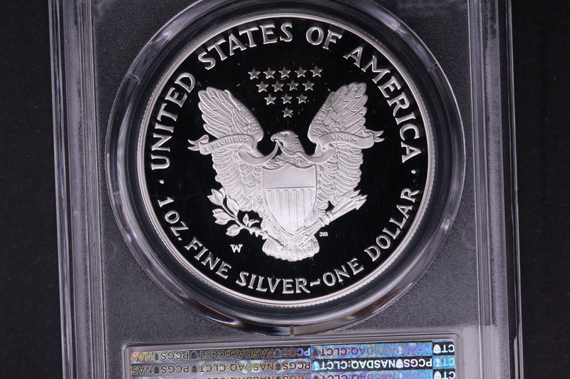 2005-W Silver Eagle $1. PCGS Graded PR-69 DCAM. Store