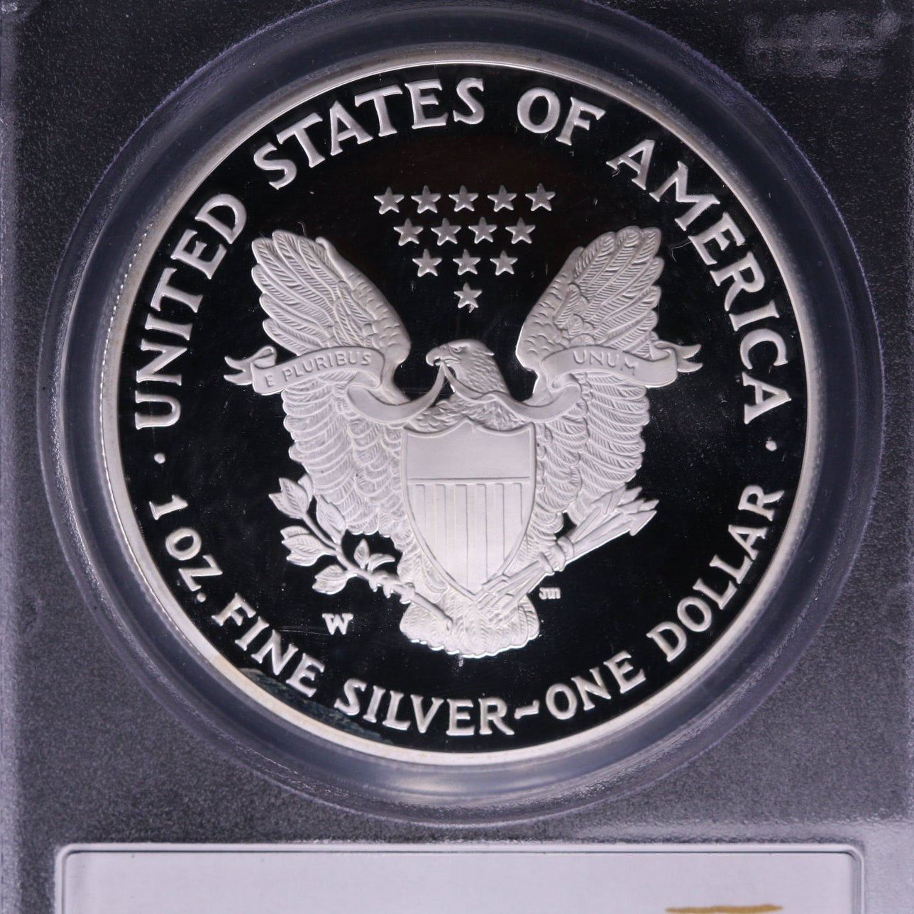 2005-W Silver Eagle $1. PCGS Graded PR-70 DCAM. Store #AE0081
