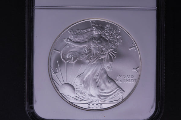 2006 Silver Eagle $1. NGC Graded MS-69 FIRST STRIKES. Store #03633