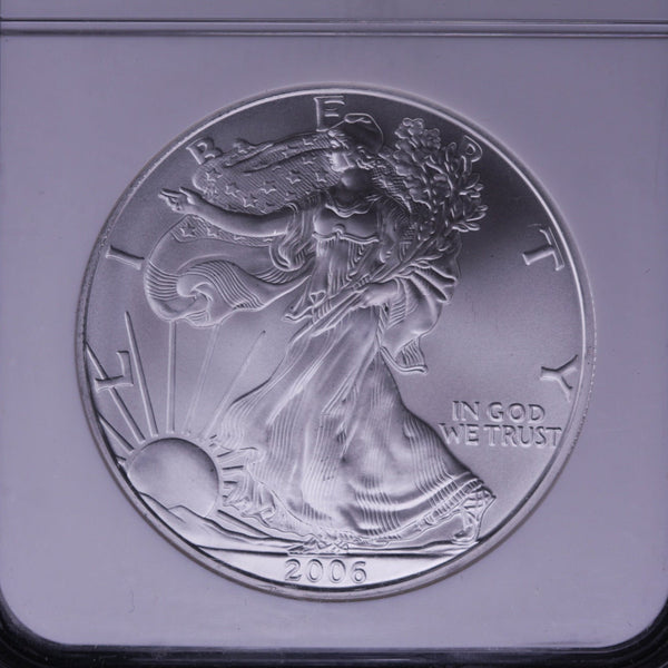 2006 Silver Eagle $1. NGC Graded MS-69 FIRST STRIKES. Store #03634