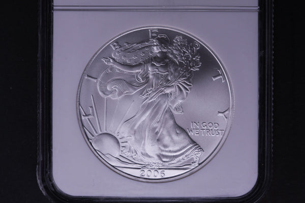 2006 Silver Eagle $1. NGC Graded MS-69 FIRST STRIKES. Store #03634