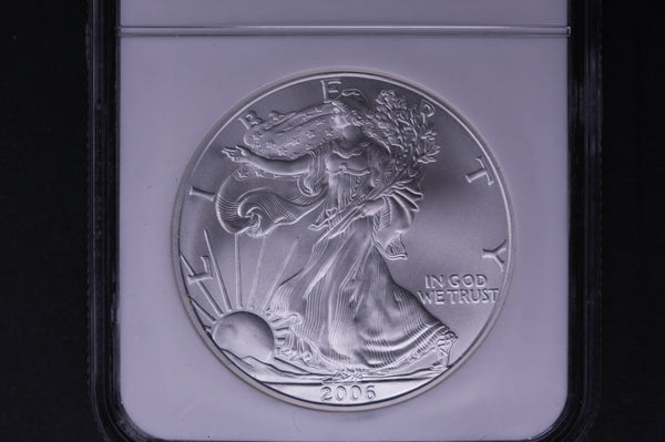 2006 Silver Eagle $1. NGC Graded MS-69 FIRST STRIKES. Store #03635