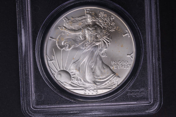 2006 Silver Eagle $1. PCGS Graded MS-69 First Strike. Store #03641