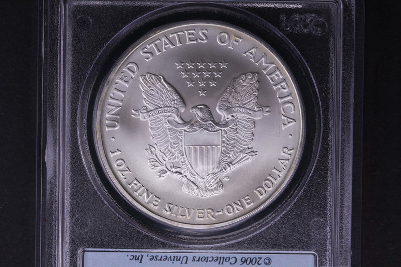 2006 Silver Eagle $1. PCGS Graded MS-69 First Strike. Store