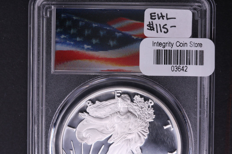 2006-W Silver Eagle $1. PCGS Graded PR-70 DCAM. Store