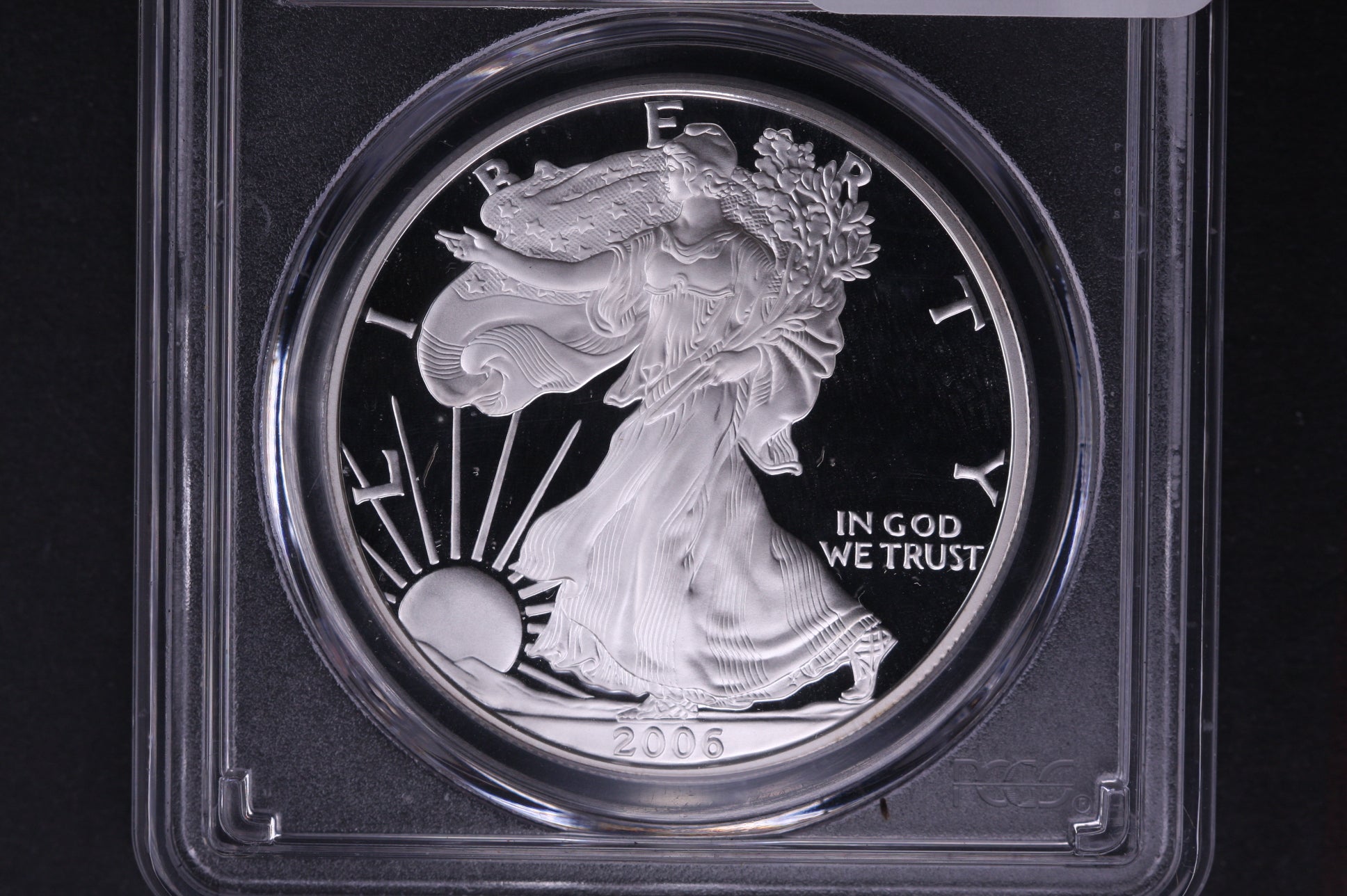 2006-W Silver Eagle $1. PCGS Graded PR-70 DCAM. Store #AE0098