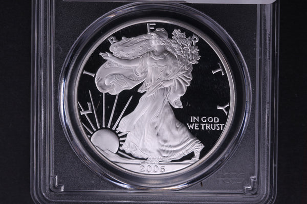 2006-W Silver Eagle $1. PCGS Graded PR-70 DCAM. Store #03642