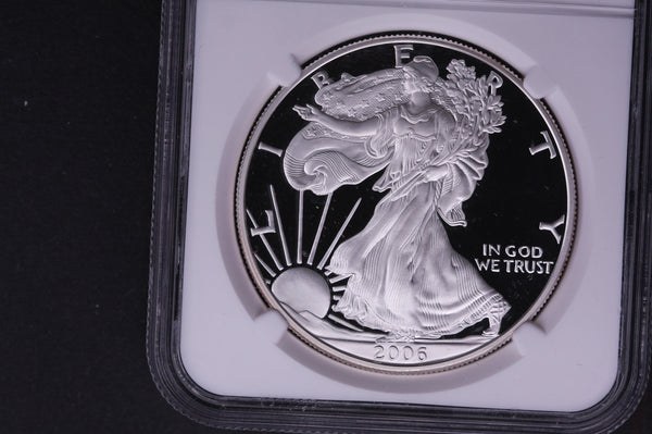 2006-W Silver Eagle $1. NGC Graded PF-69 Ultra Cameo. Store #03643