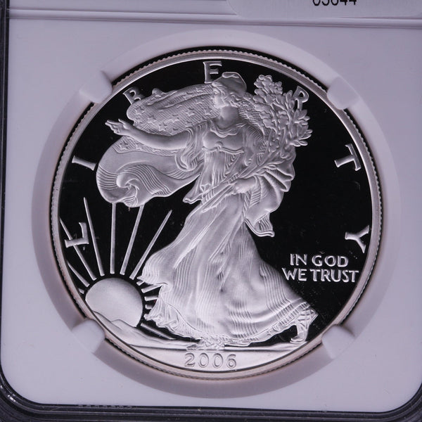 2006-W Silver Eagle $1. NGC Graded PF-69 Ultra Cameo. Store #03644