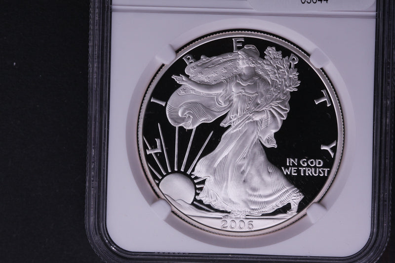 2006-W Silver Eagle $1. NGC Graded PF-69 Ultra Cameo. Store