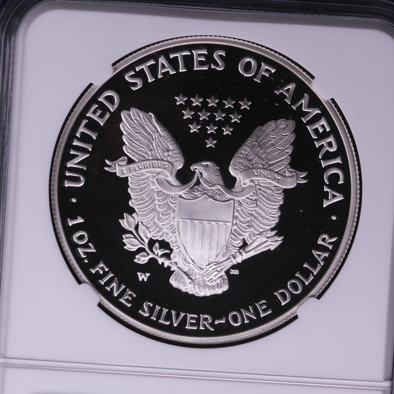 2006-W Silver Eagle $1. NGC Graded PF-69 Ultra Cameo. Store #AE0093