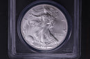 2006-W Silver Eagle $1. PCGS Graded MS-69., Burnished, Coin. Store