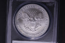 2006-W Silver Eagle $1. PCGS Graded MS-69., Burnished, Coin. Store