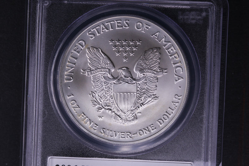 2006-W Silver Eagle $1. PCGS Graded MS-69 Un-Circulated Coin.  Store