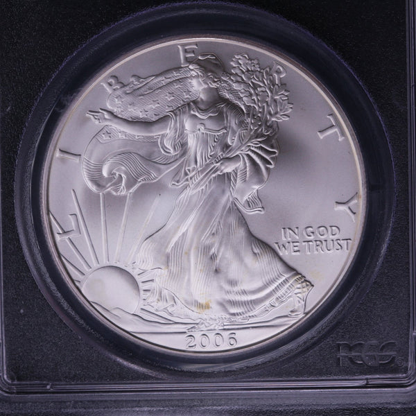 2006-W Silver Eagle $1. PCGS Graded MS-69 Un-Circulated Coin.  Store #03646