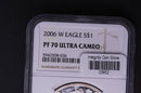 2006-W Silver Eagle $1. NGC Graded PF-70 Ultra Cameo.  Store