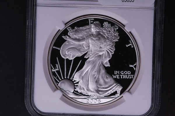 2006-W Silver Eagle $1. NGC Graded PF-70 Ultra Cameo.  Store #03653