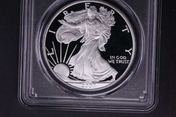 2007-W Silver Eagle $1. PCGS Graded PR-69 DCAM.  Store #AE0103