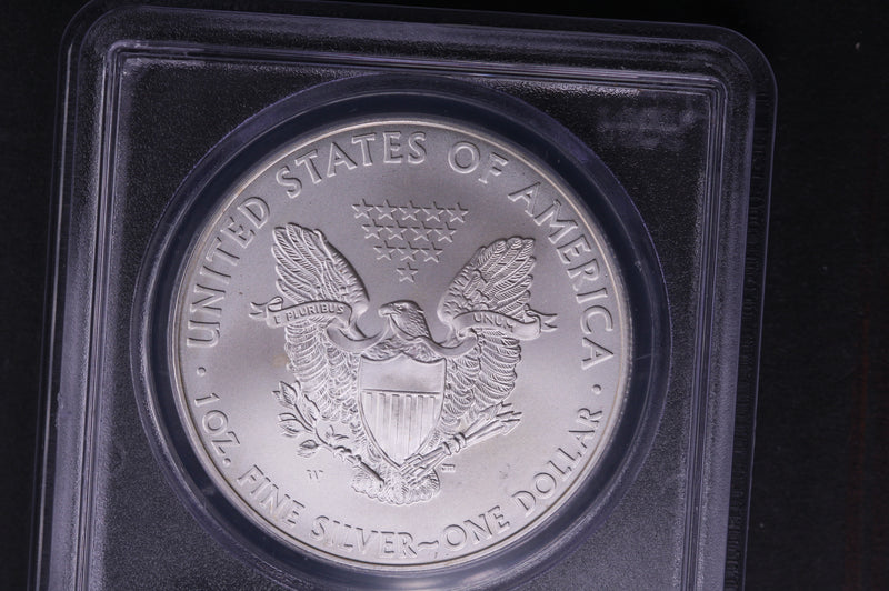 2008-W Silver Eagle $1. PCGS Graded MS-69 Un-Circulated Coin.  Store