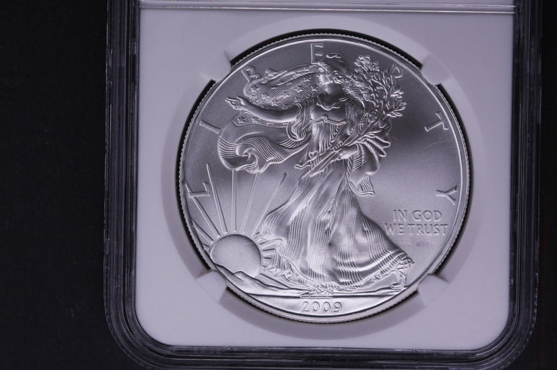 2009 Silver Eagle $1. NGC Graded MS-69 Un-Circulated Coin.  Store