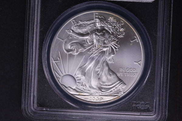 2009 Silver Eagle $1. PCGS Graded MS-69 B.U. Strike. Store #AE0117