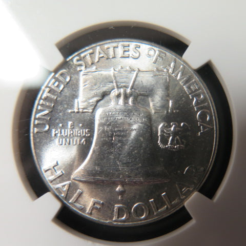 1949 Franklin Half Dollar. NGC Graded MS 63 Uncirculated Coin. Store #GHR104